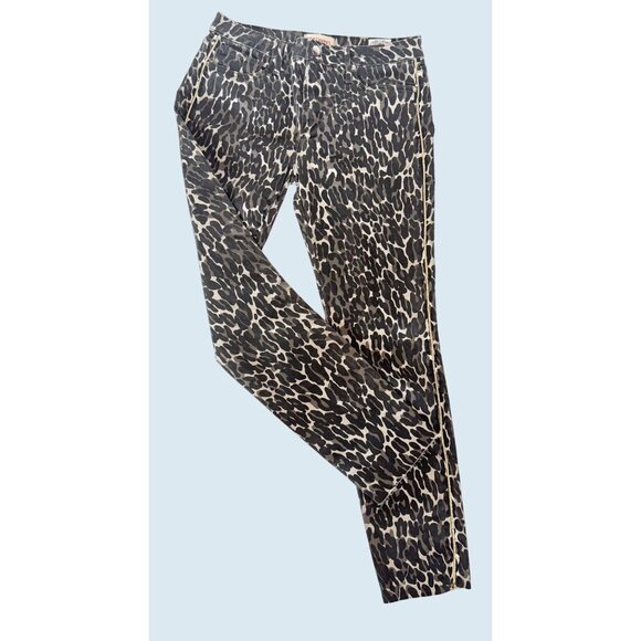 DRIFTWOOD Jackie Skinny Grey Animal Print Jeans Size 29 - Picture 3 of 8